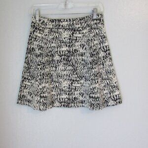 THEORY Black & White Mini Size S Skirt